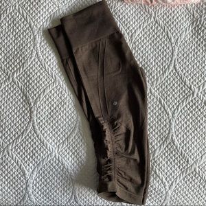 Lululemon Brown Crop Leggings